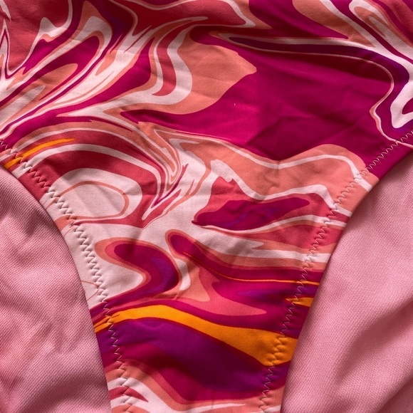 Jessica Simpson Femme multi good vibration high waist bikini bottom sexy S - Picture 3 of 7